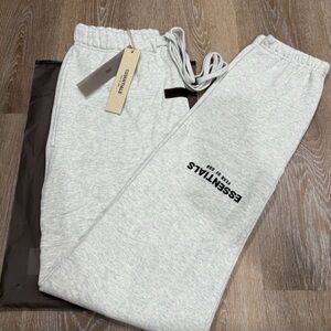Essentials Light Gray Joggers
